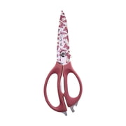 Dolly Parton 4-in-1 Kitchen Scissors with Pink Butterfly Pattern for Everyday Use