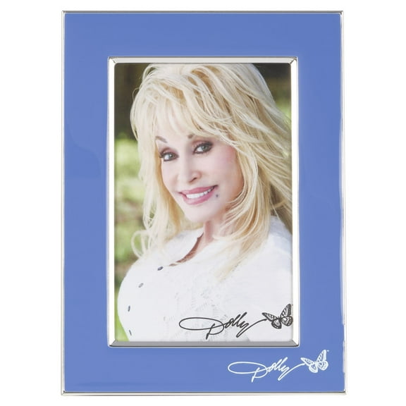 Dolly Parton 5.5X7.5 in Denim Metal Frame - 4X6