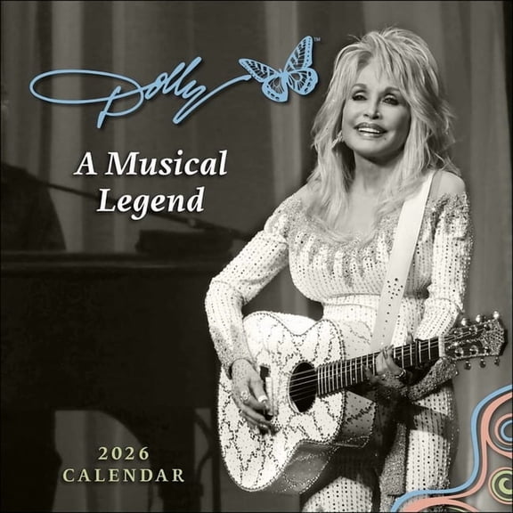 Dolly Parton: A Musical Legend 2026 Mini Wall Calendar, (Paperback)