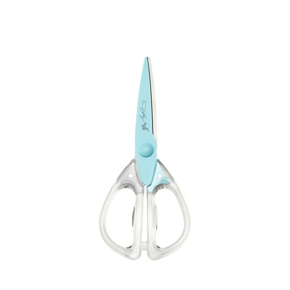 Dolly Parton Blue All-Purpose Acrylic Kitchen Scissors for Everyday Tasks