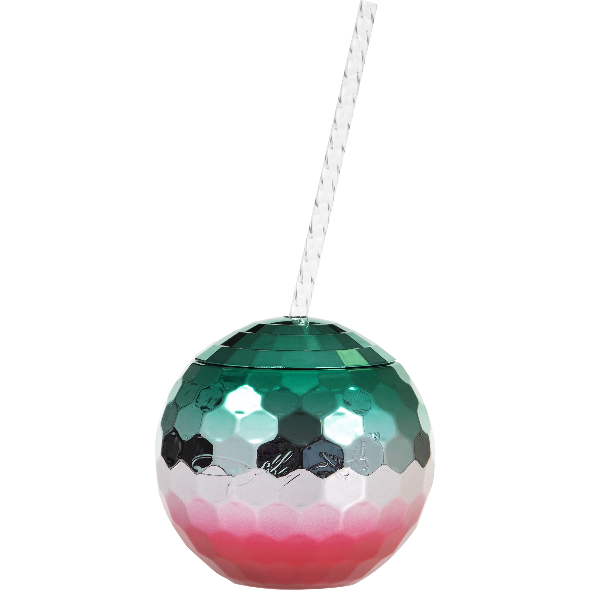 Dolly Parton Disco Ball Shaped Christmas Plastic Cup