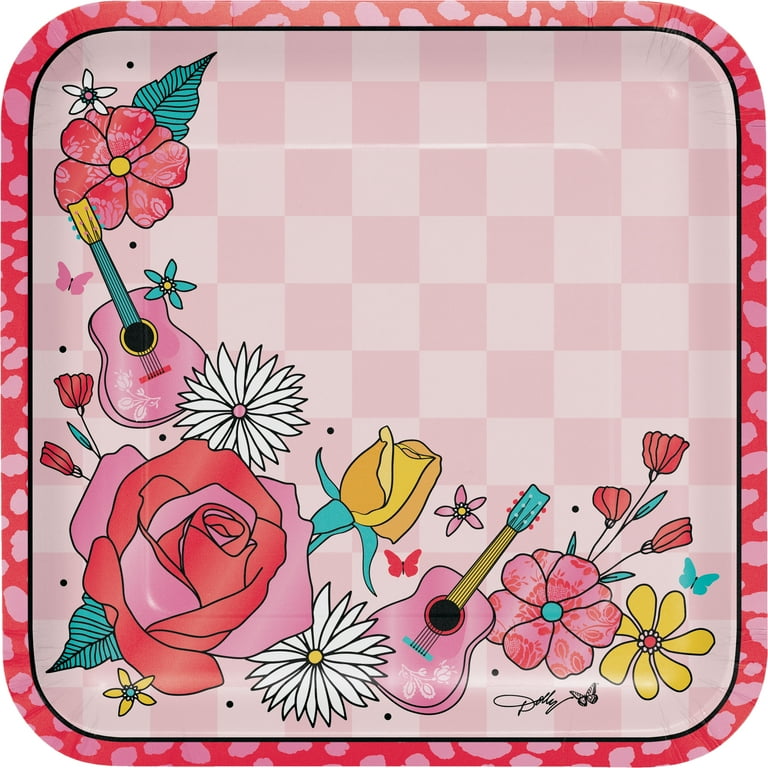 Assorted color paper plates on sale
