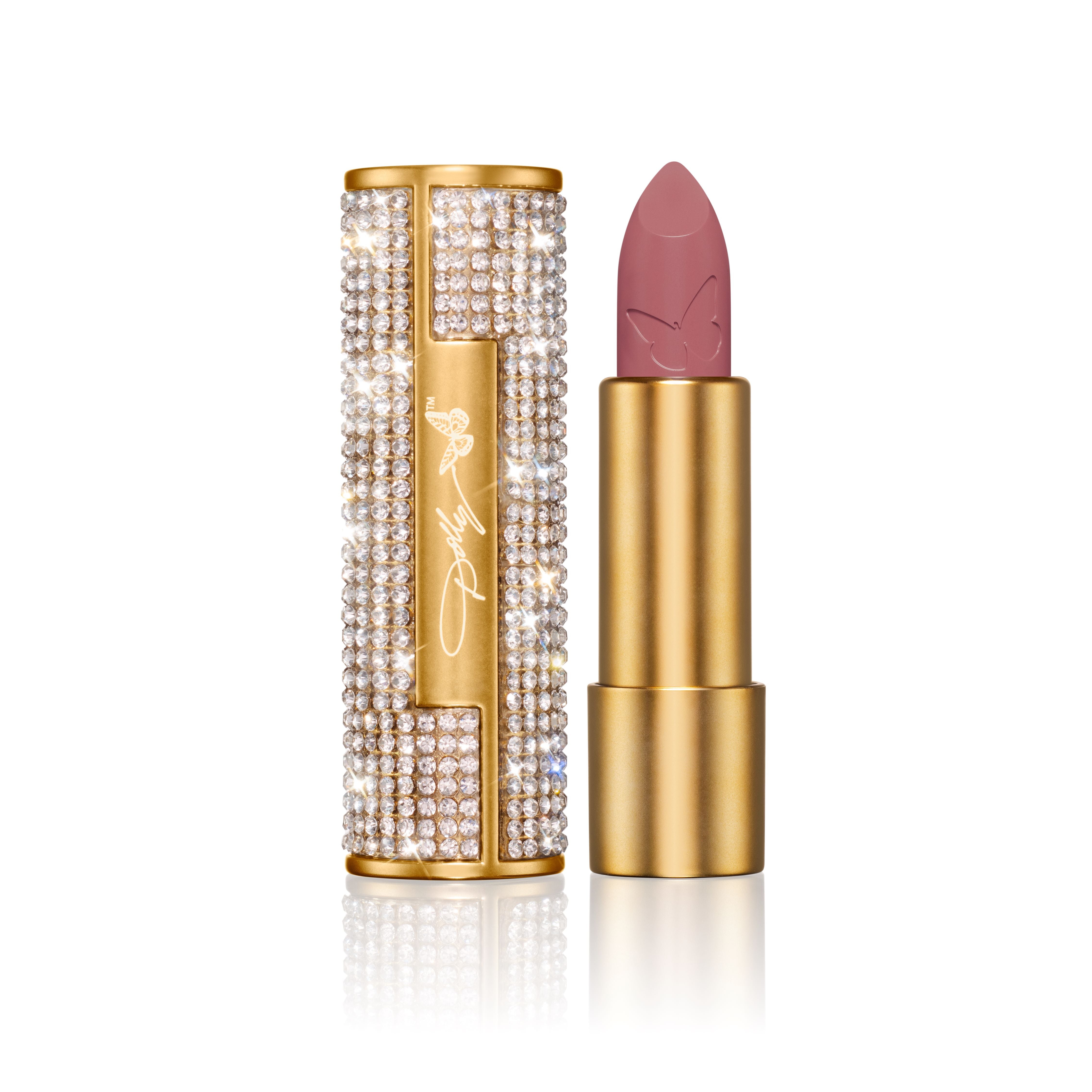 Dolly Parton Heavens Kiss Lipstick, Rose Bud, 1ct