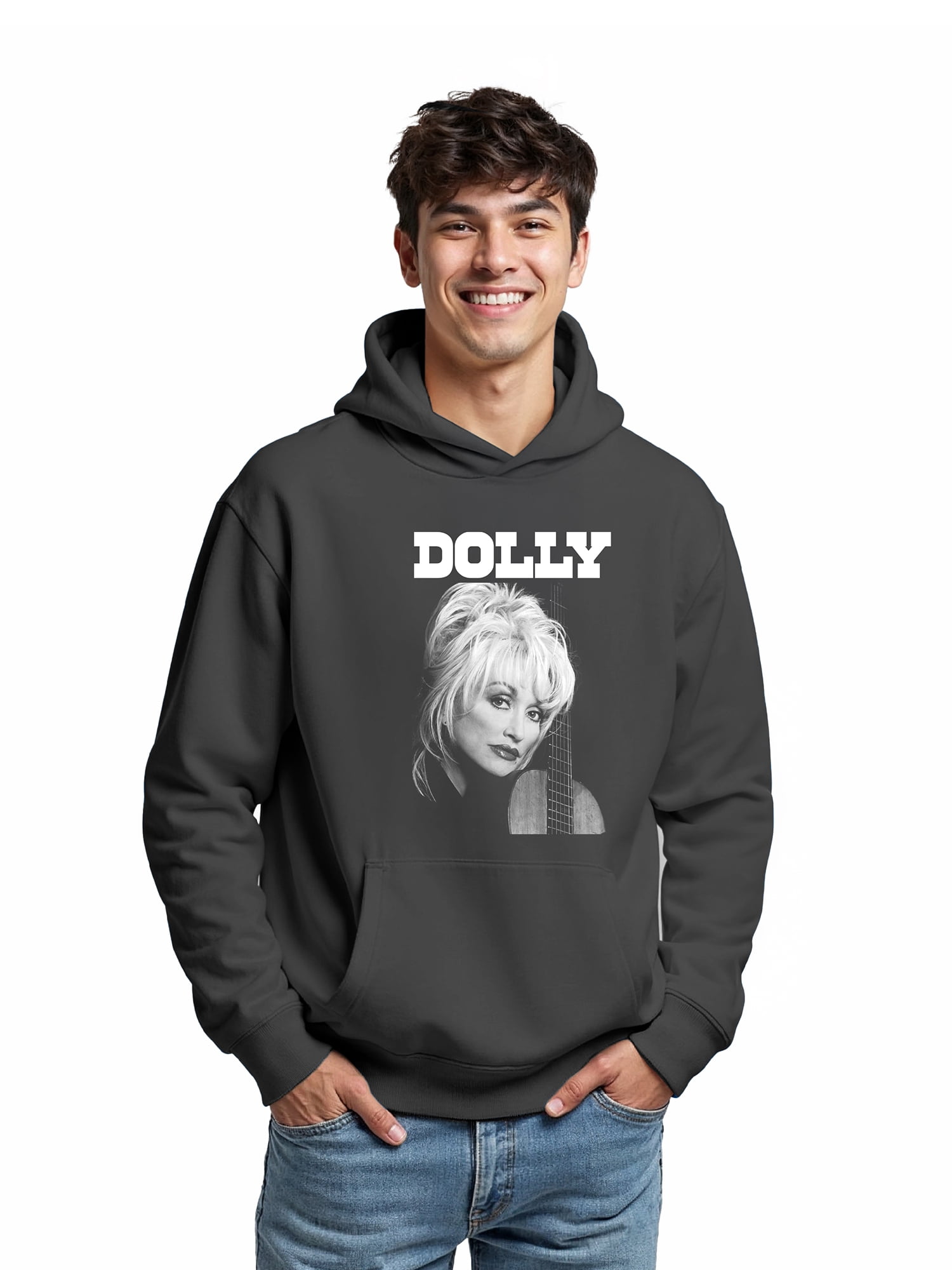 Dolly Parton, Men's & Big Men's Graphic Hoodie, Sizes XS-3XL