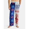 thumbnail image 1 of Dolly Parton Men's and Big Men's Split Leg Graphic Pants, Sizes S-2XL, 1 of 5