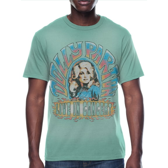 Dolly Parton, Men's & Big Men's Graphic Tee Shirt, Sizes XS-3XL