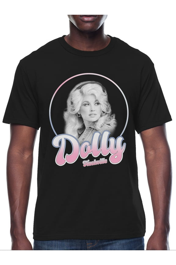 Mens & Big Men's Dollywood Icon Graphic Tee Shirt, Sizes S-3XL