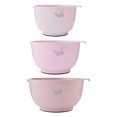 thumbnail image 1 of Dolly Parton Plastic Mixing Bowls with Mess-Free Spout, Blush, 1 of 17