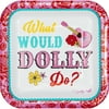 Dolly Parton What Would Dolly Do Dessert and Appetizer Paper Plates, 10 Count