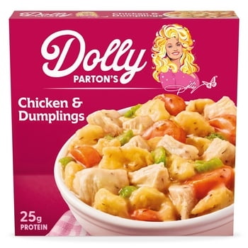 Dolly Parton's Chicken & Dumplings With Vegetables and Creamy Sauce, 12 oz. (frozen)