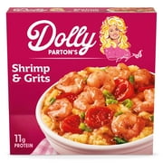 Dolly Parton's Shrimp & Grits With Cheese, Tomatoes, Scallions, Spicy Sauce 11 oz (frozen)