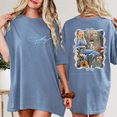 thumbnail image 1 of Dolly Shirt, Country Music Graphic Tee, Front and Back Print, Retro Nashville Western T-Shirt, Gift for Country Music Fans, 1 of 4