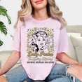 thumbnail image 1 of Dolly Shirt, In Loving Memory Dolly Shirts, Retro Floral Country Music Graphic Tee, Southern Legend Tribute Gift, 1 of 4