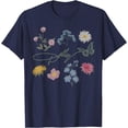 thumbnail image 1 of Dolly Signature Style Butterfly Floral Country Graphic T-Shirt, 1 of 3