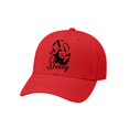 thumbnail image 1 of Dolly Slogan Graphic Trucker Cap Trucker Hat Graphic Print Adjustable Snapback Cap For Men Casual Outdoor Sports Baseball Cap One Size, 1 of 3