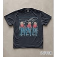 thumbnail image 1 of Dolly Triple Portrait Graphic T-Shirt, Vintage Country Music Photo Style, 1 of 4