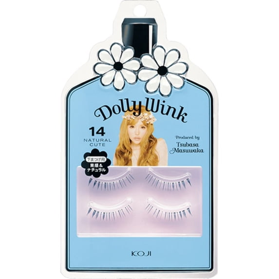 Dolly Wink False Eyelashes No.14 Natural Cute