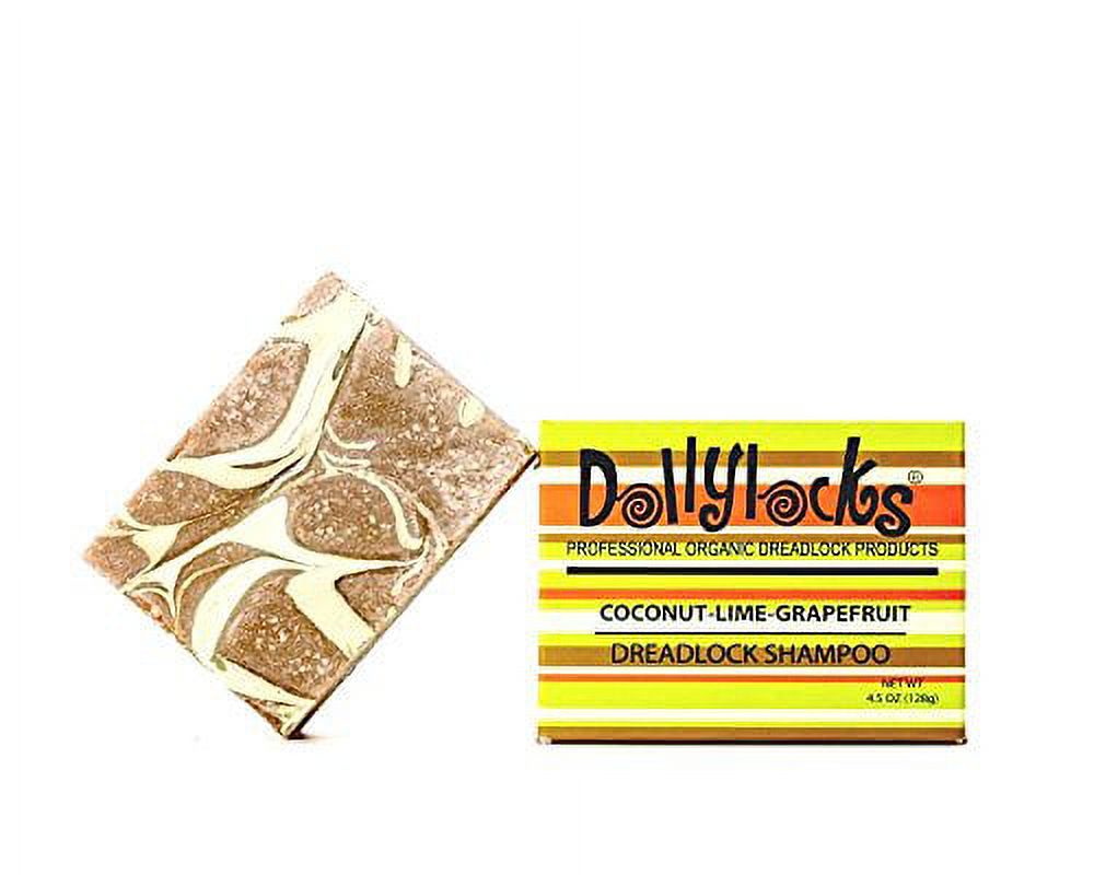 Dollylocks 4.5oz Coconut Lime Grapefruit Dreadlock Shampoo Bar