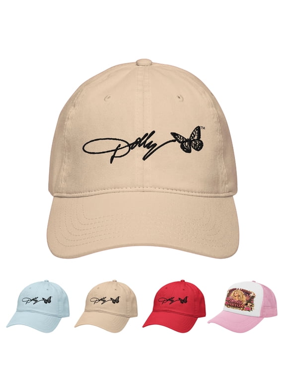 Dollys 1946-2026 Memorial Dollys Baseball Hat, Adjustable Butterfly Cap for Men Women, Washed Distressed Outdoor Memorial Hat