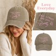 thumbnail image 1 of Dollys 1946-2026 Memorial Dollys Hat, Adjustable Butterfly Baseball Cap for Men Women, Washed Distressed Outdoor Memorial Collection, 1 of 6