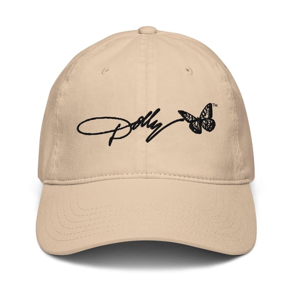 Dollys Dollys Butterfly Adjustable Baseball Hat for Men Women, Washed Distressed Outdoor Cap with Butterfly Art