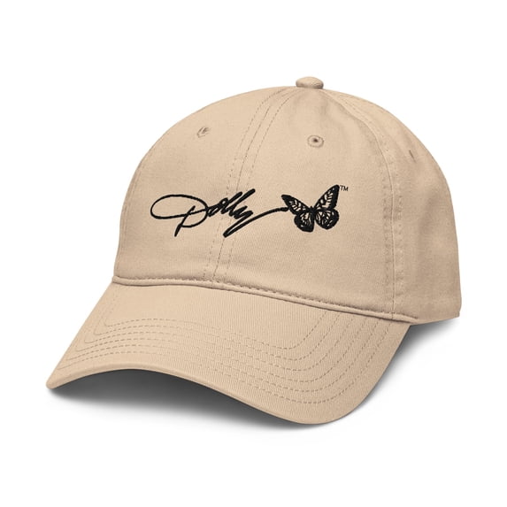 Dollys Hat - Cute Butterfly Adjustable Baseball Cap for Men Women, Washed Distressed Outdoor Hat