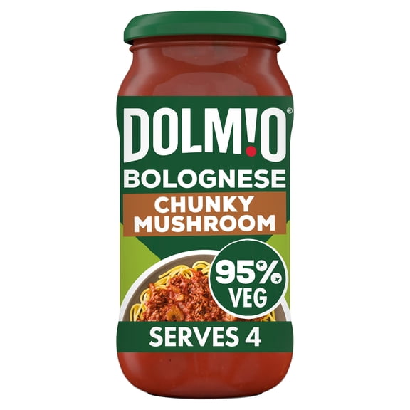 Dolmio Bolognese Chunky Mushroom Red Pasta Sauce 450g, Imported from Britain