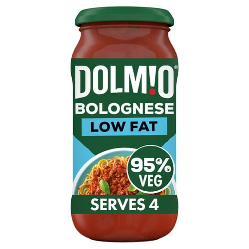 Dolmio Bolognese Low Fat Pasta Sauce 450g, British Import (Pack of 2)