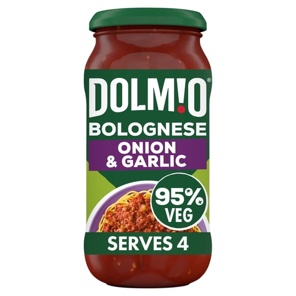 Dolmio Bolognese Onion and Garlic Red Pasta Sauce 450g, Imported from Britain