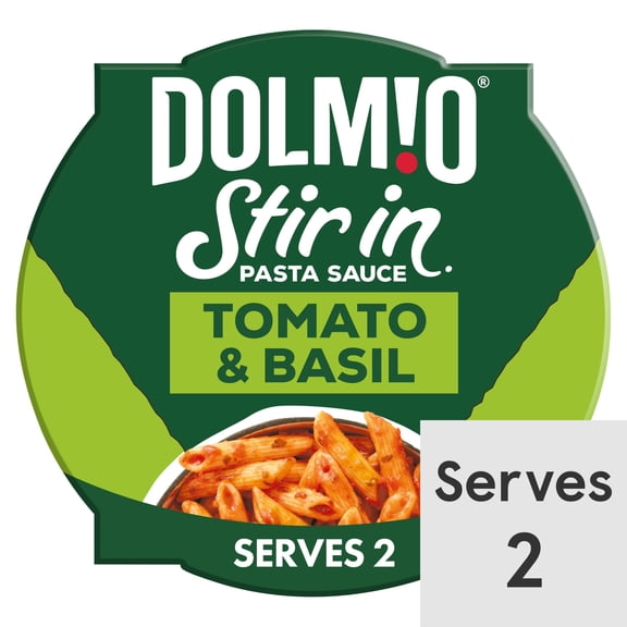 Dolmio Stir In Pasta Sauce - Tomato & Basil 150g, Imported from Britain