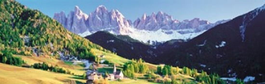 Dolomite Italy Canvas Art - Panoramic Images (18 x 6)