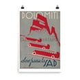 thumbnail image 1 of Dolomite, Italy Vintage Travel Poster, 1929, designed by Franz Lenhart. Unframed Vintage Travel Poster, 1 of 1