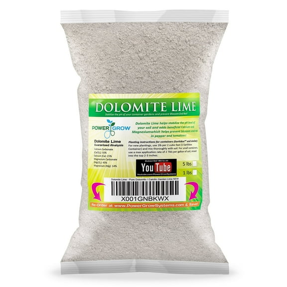 Dolomite Lime 5 Pounds by PowerGrow