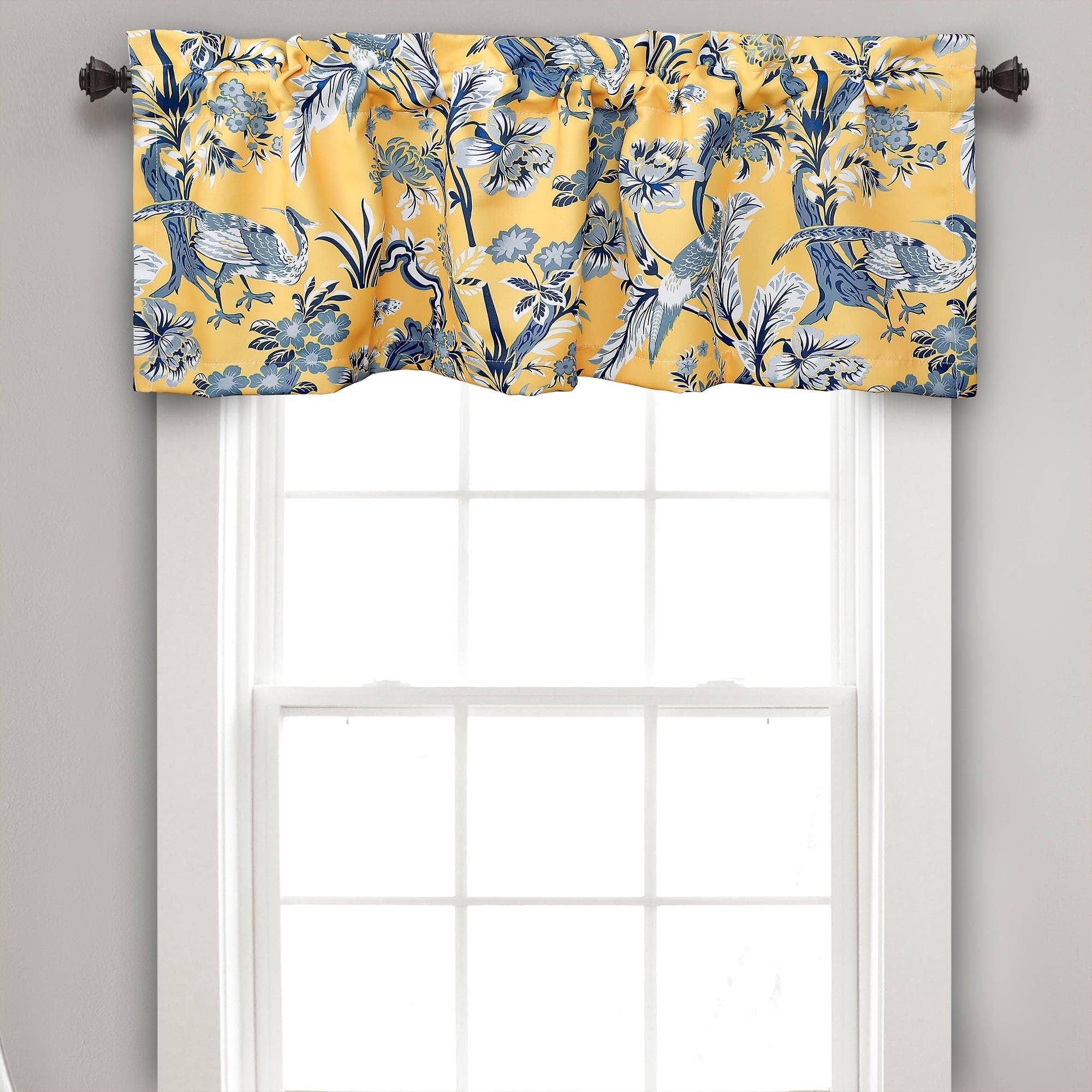 Dolores Animal Print Tailored 52'' W Window Valance