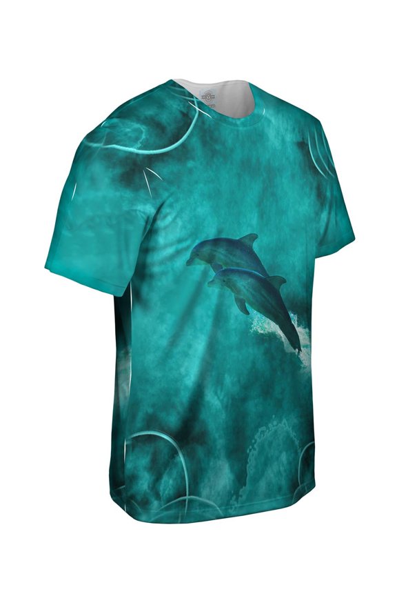 Dolphin 002 Mens T-Shirt All Over Print