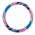 thumbnail image 1 of Dolphin 14.5 Inch Printing PVC Leather Steering Wheel Cover Auto Accessories, 1 of 6