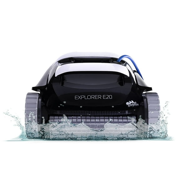 Open Box Dolphin (2026 Model) Explorer E20 Automatic Robotic Pool Vacuum Cleaner, Wall Climbing, Ideal for In-Ground Pool up to 33ft in Length