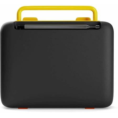Dolphin RTX-10 Retro Box Mini Bluetooth Speaker - Yellow