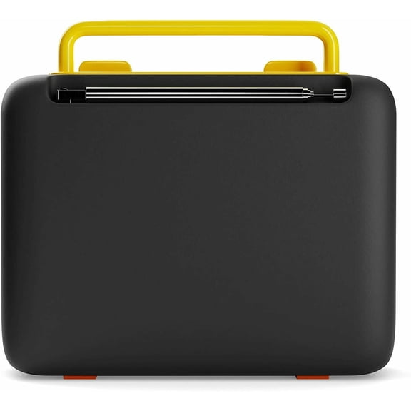 Dolphin RTX-10 Retro Box Mini Bluetooth Speaker - Yellow