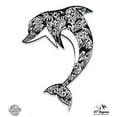 thumbnail image 1 of Dolphin Black - 5" Vinyl Sticker - For Car Laptop I-Pad - Waterproof Decal, 1 of 1
