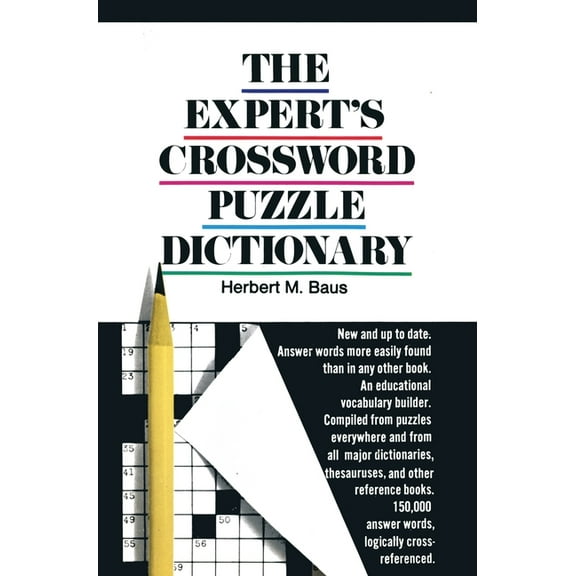 Dolphin Book, C106 The Expert's Crossword Puzzle Dictionary, (Paperback)