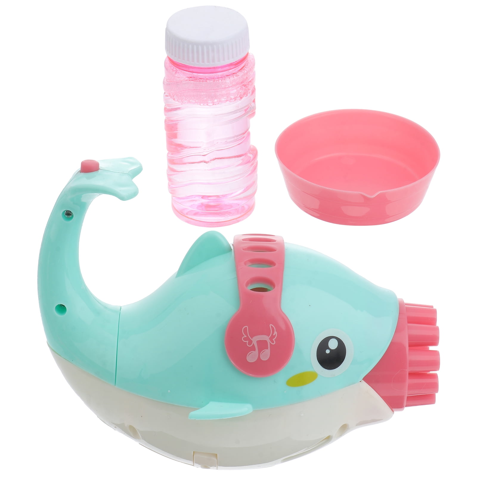 Dolphin Bubble Machine 2 Count Electric Blower Cartoon Maker Toys Earth Tones Machines Child