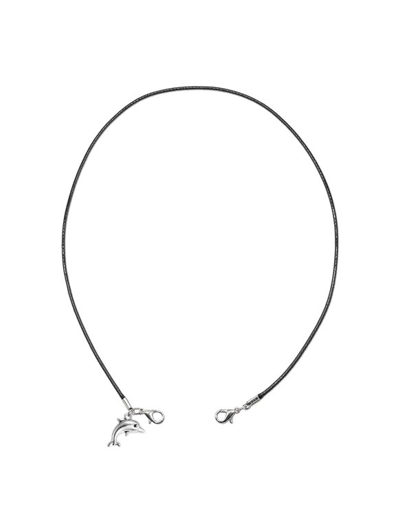 Dolphin Charm - Face Mask Necklace, Mask Holder, Face Mask Lanyard