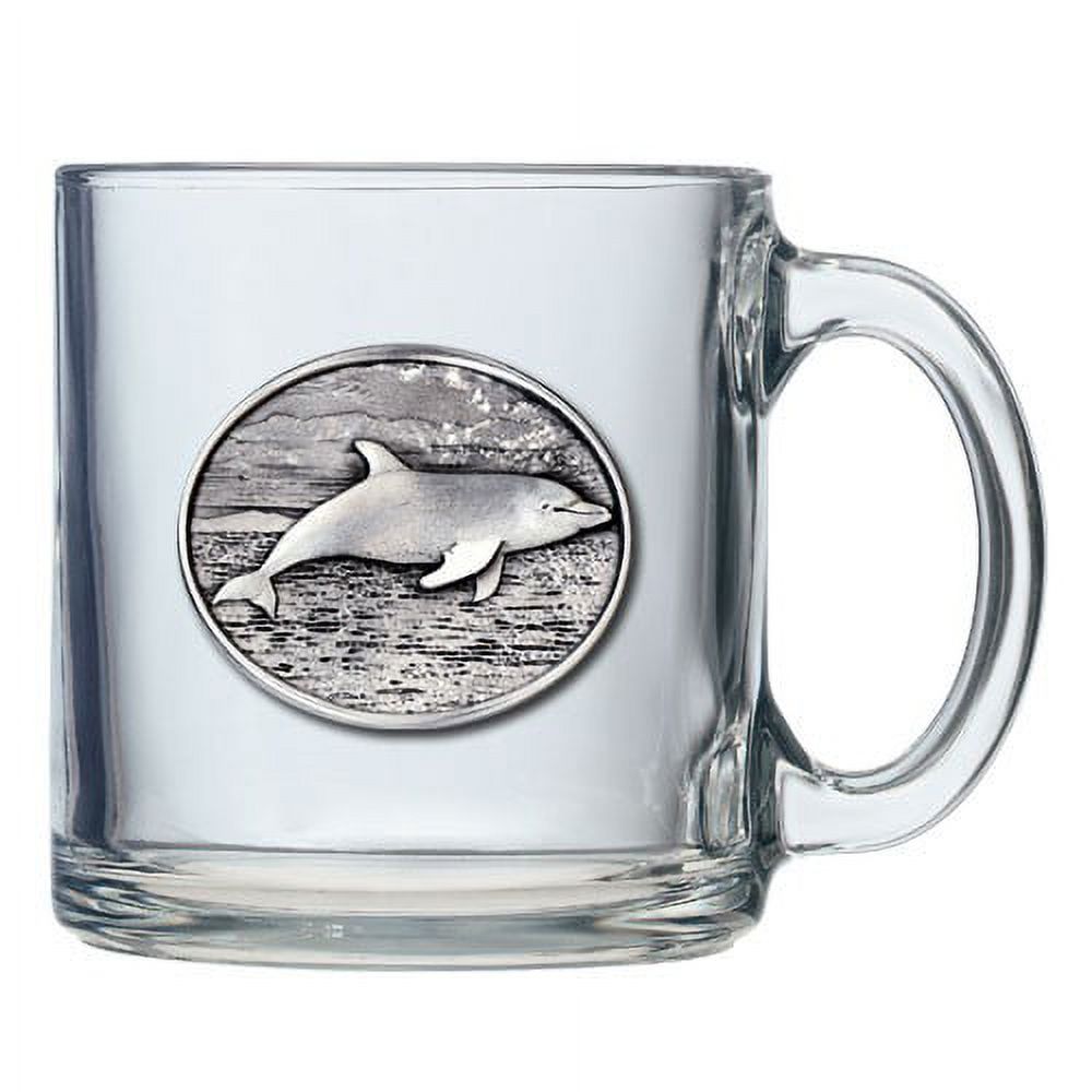 Dolphin Coffee Mug Set, Clear - image 1 of 1
