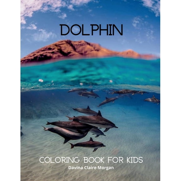 Dolphin Coloring Book for Kids: Fun, Cute and Cool Dolphin Coloring Pages for Kids Ages 3 and Up Great Adventure Colorin, (Paperback)