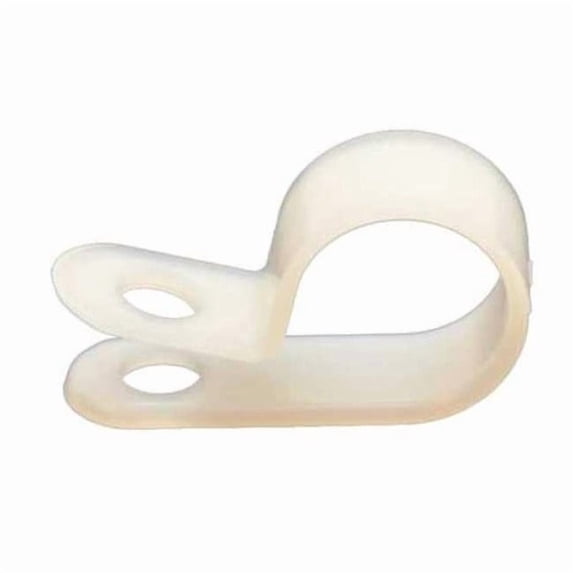 Dolphin Components Cable Clamp,3/4 In,White,PK100 DC-3/4N