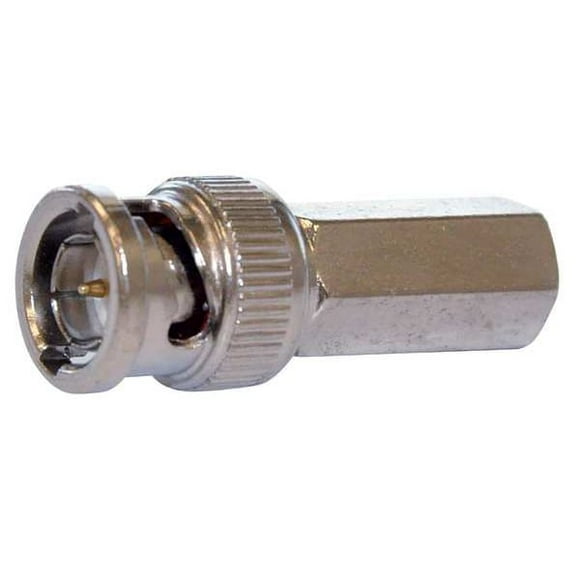 Dolphin Components Cable Coupler,BNC/Male,RG6 Coax,PK10 DC-UG88-5