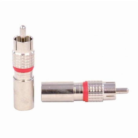 Cable Coupler,RCA/Male,RG6 Coax,PK10 DC-CRCAM6
