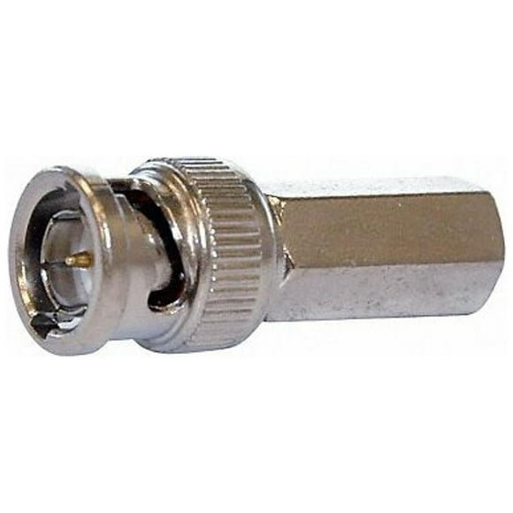 Dolphin Components Coupler,Cable,BNC/Male,RG59,PK10 DC-UG78-10