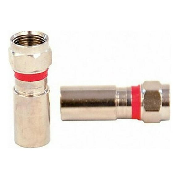 Dolphin Components Coupler,Cable,F-Type,RG59,PK10 DC-CF59PLEN